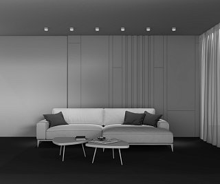 Потолочный светильник Conik gyps GX53 х 12Вт