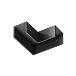 Коннектор угловой для профиля Elasity IP черный