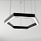 Светильник SP-LINE-5050-HEXAGON-6-2000-HANG-275W-Day4000 (RAL9005, 230V) (Arlight, Металл)