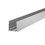 Алюминиевый профиль для гибкого неона 17x8мм 1м