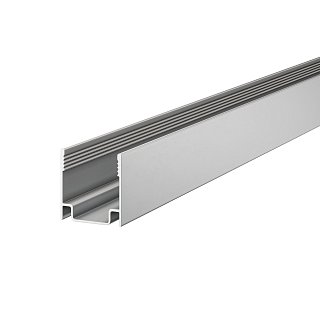 Алюминиевый профиль для гибкого неона 17x8мм 1м