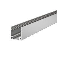 Алюминиевый профиль для гибкого неона 17x8мм 1м