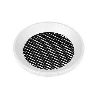 Сетчатый фильтр с посадочным кольцом LGD-NIKA-HCR-R100 (WH-BK) (Arlight, Металл)