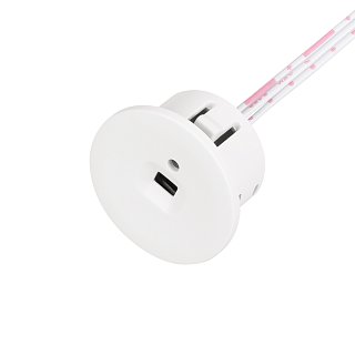 INTELLIGENT ARLIGHT Датчик движения SMART-SENS-1101-17-12-IN White (12-24V, 1x1.5A, Switch) (IARL, IP20 Пластик, 5 лет)