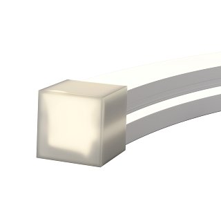 Гибкий неон 16x16 24В 10Вт/м 3000K IP67 10м (боковой изгиб)