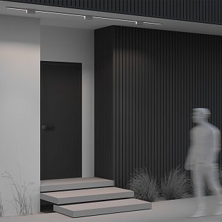 Уличный трековый светильник Points Elasity IP 3000K 10Вт 40° белый