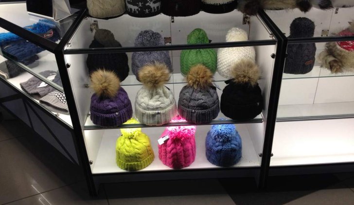 Витрина со светодиодной подсветкой