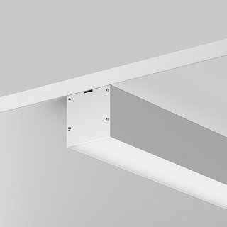 Алюминиевый профиль накладной-подвесной 50x50 (Серебро, 3 м), ALM-5050T-S-3M 633007