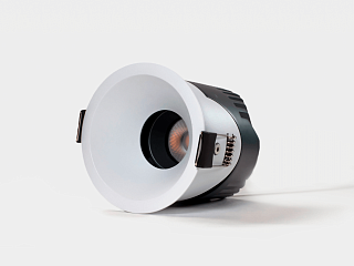 Светильник встраиваемый 12Вт 55° IP65 белый 4000К поворотный RC-D84-12-WH-NW65