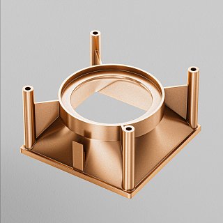 Декоративная рамка-отражатель для накладных светильников серии Alfa LED