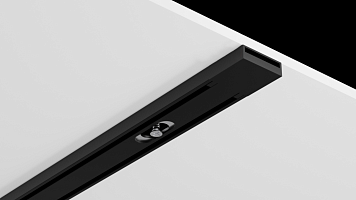 Шинопровод системы SLIM черный , TR-SLIM-BL-2M