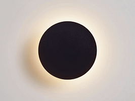 Бра декоративное , Черный, 7Вт, 3000K, IP20, ML-R200-BL-WW