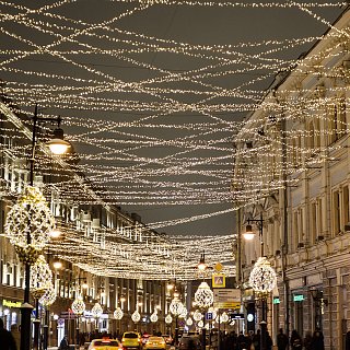 Светодиодная гирлянда ARD-STRING-CLASSIC-10000-WHITE-100LED-MILK-STD Warm (230V, 7W) (Ardecoled, IP65)