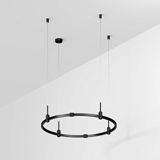 Основание ART-APRIORI-ROUND-HANG-R800 (BK) (Arlight, IP20 Металл, 3 года)