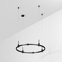 Основание ART-APRIORI-ROUND-HANG-R800 (BK) (Arlight, IP20 Металл, 3 года)